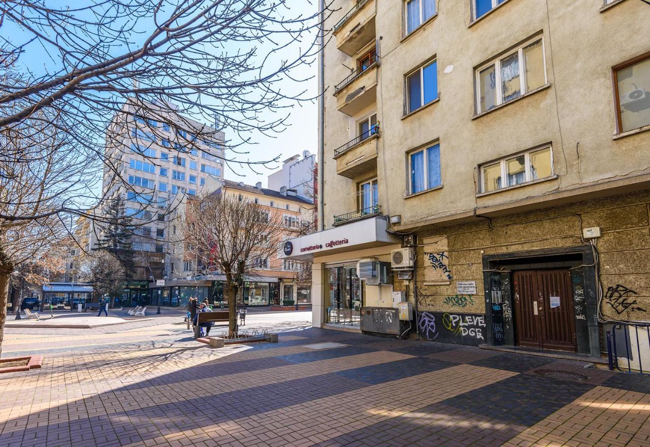 Zero-Waste Studio Apartment In Central Sófia Exterior foto